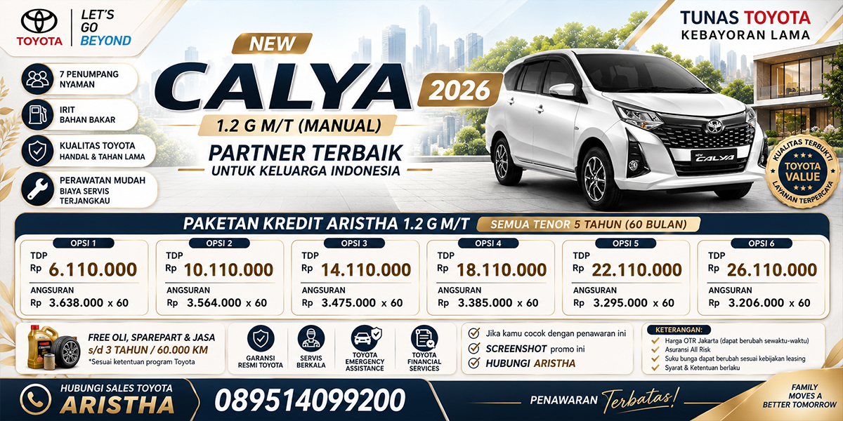 Promo Calya Banner